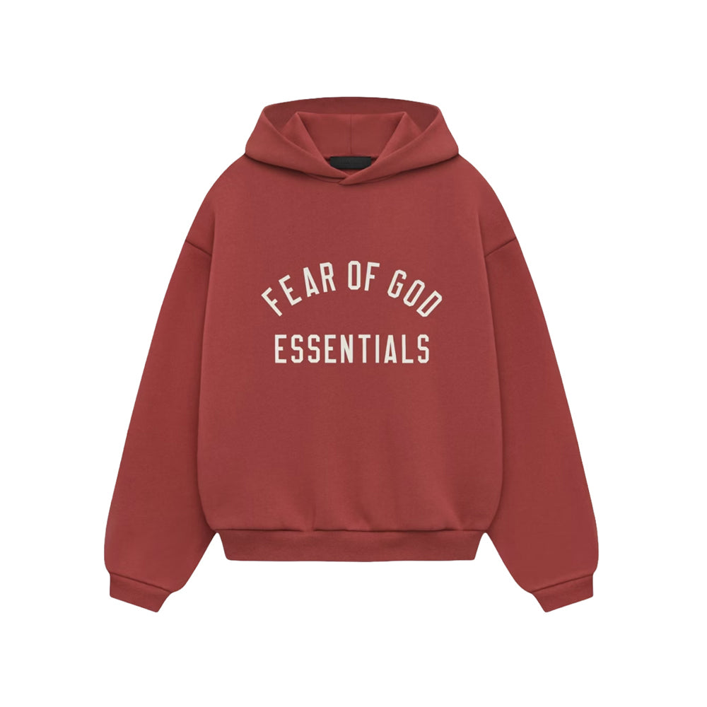 Fear of God Essentials Crimson Hoodie Kids