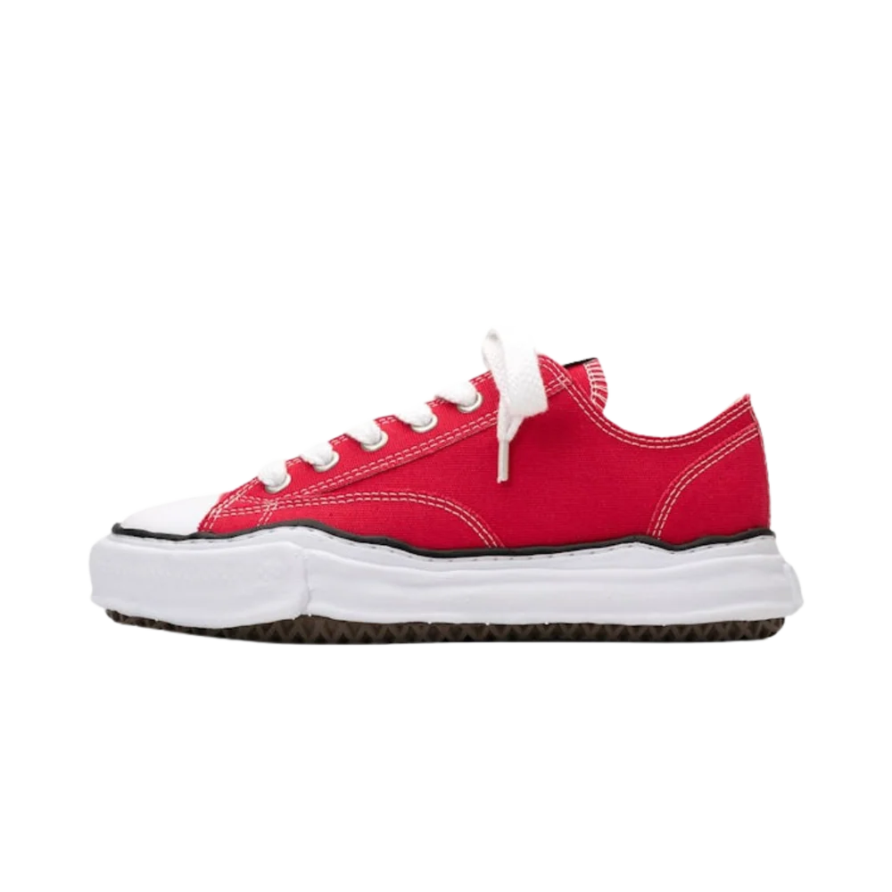 Maison Mihara Yasuhiro Peterson OG Sole Canvas Low Red