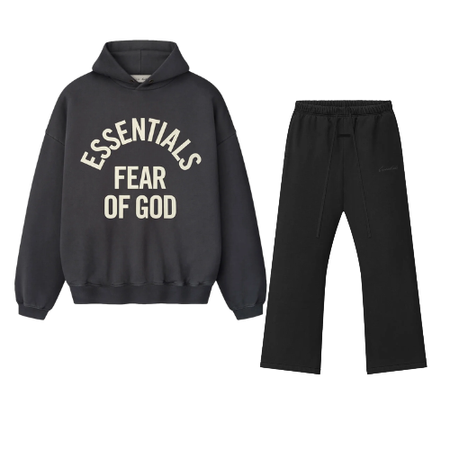 Fear of God Essentials Campus 90s Faded Black SS26