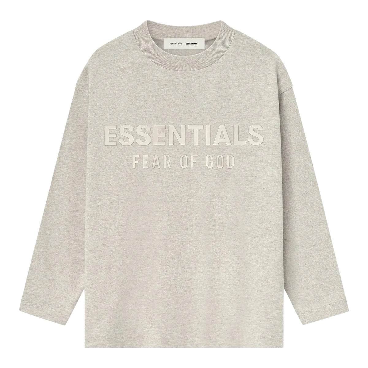 Fear of God Essentials Longsleeve Heather Stone Kids