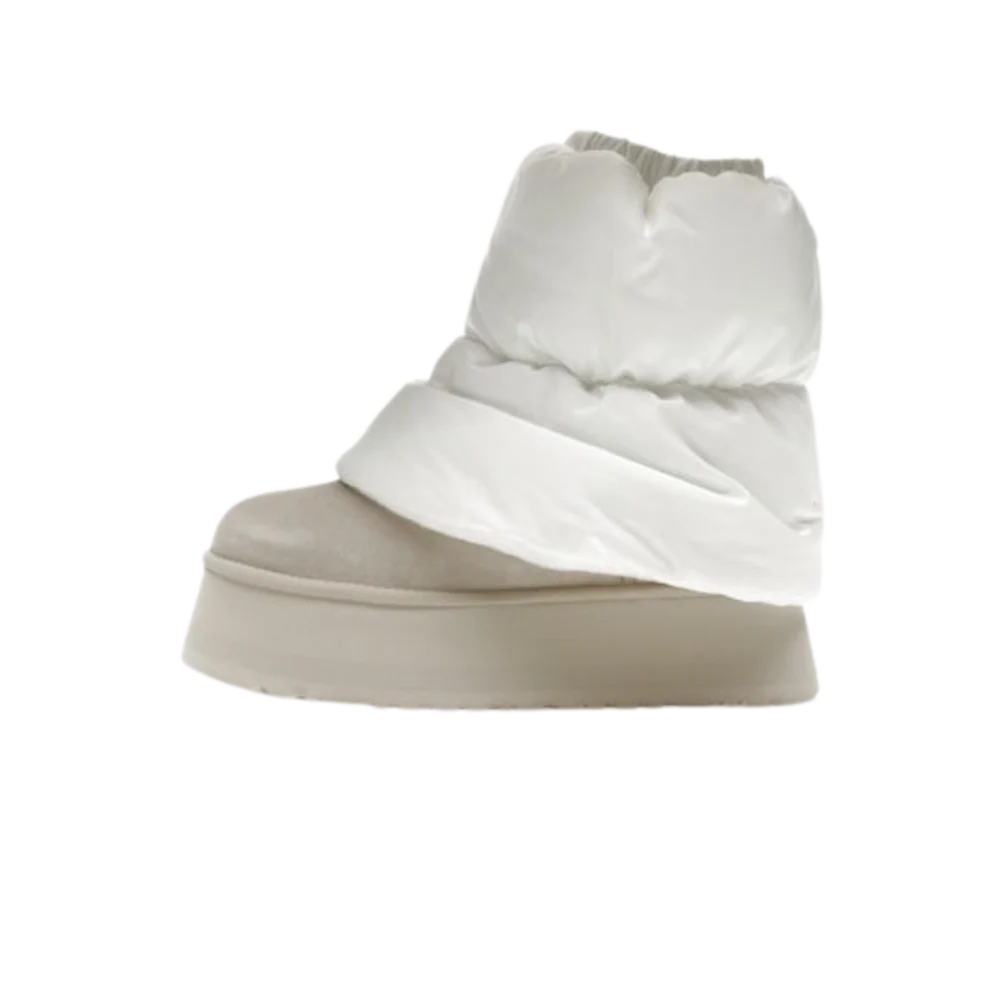 UGG Classic Mini Dipper Puffer Boot White Ceramic (Women's)