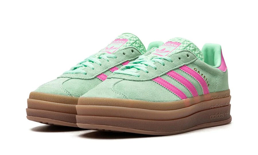 Adidas Gazelle Bold Pulse Mint Pink (Women's) - H06125 - Mentastore