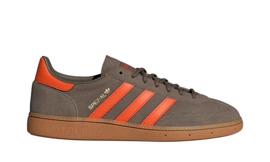 adidas Handball Spezial Cargo Brown Orange Gold Metallic - JR3846 - Mentastore