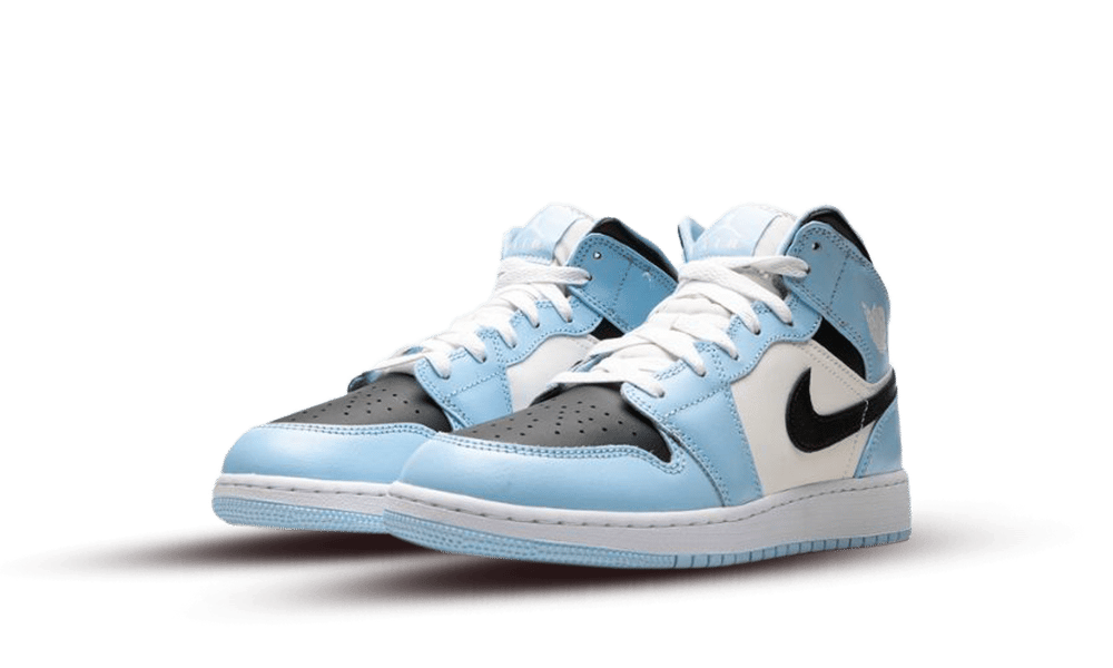 Air Jordan 1 Mid Ice Blue (GS) - 555112 - 401 - Mentastore