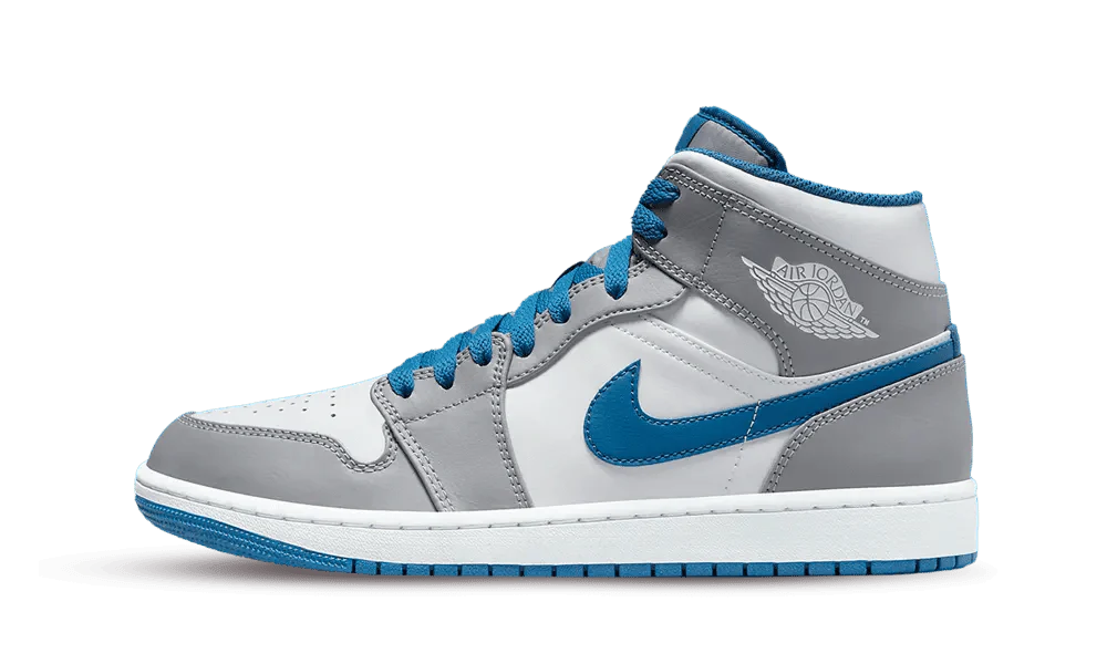 Air Jordan 1 Mid True Blue - DQ8426 - 014 - Mentastore