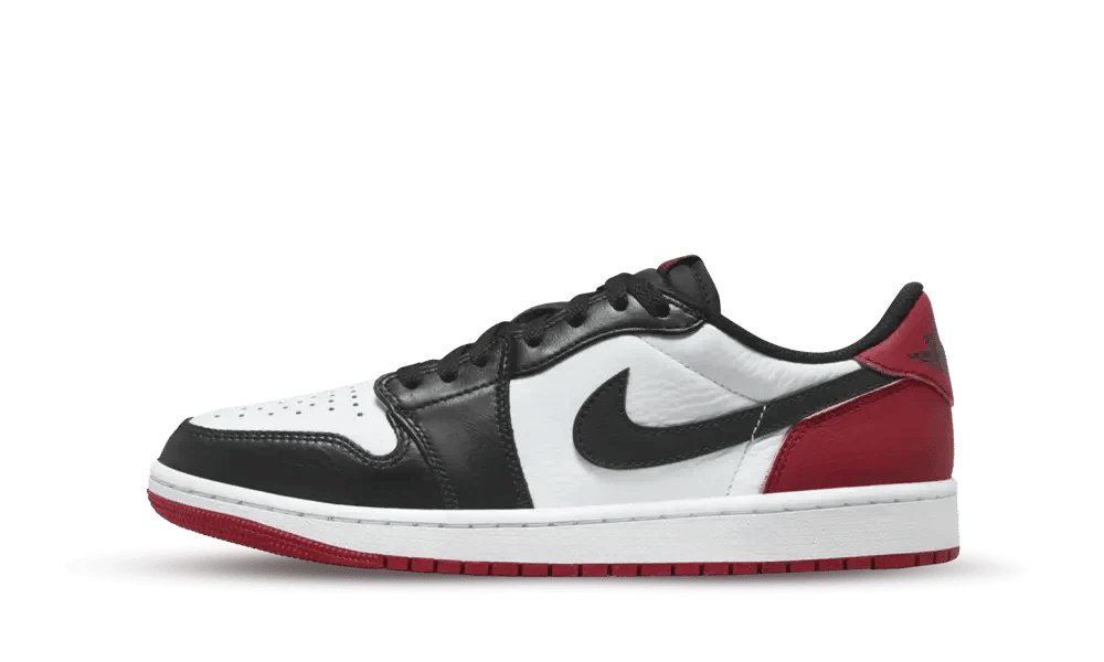 Air Jordan 1 Retro Low bred toe - CZ0790 - 106 - Mentastore
