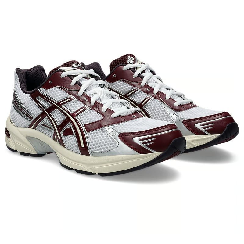 ASICS Gel-1130 White Maroon Banner - 1203A685-100 - Mentastore