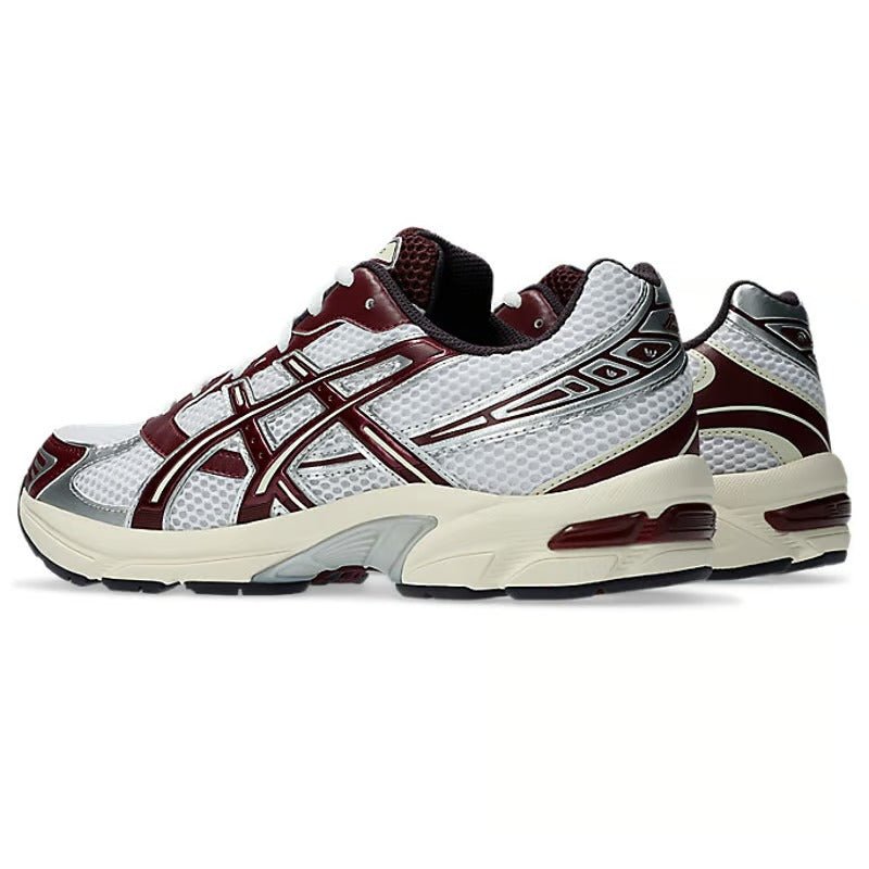 ASICS Gel-1130 White Maroon Banner - 1203A685-100 - Mentastore
