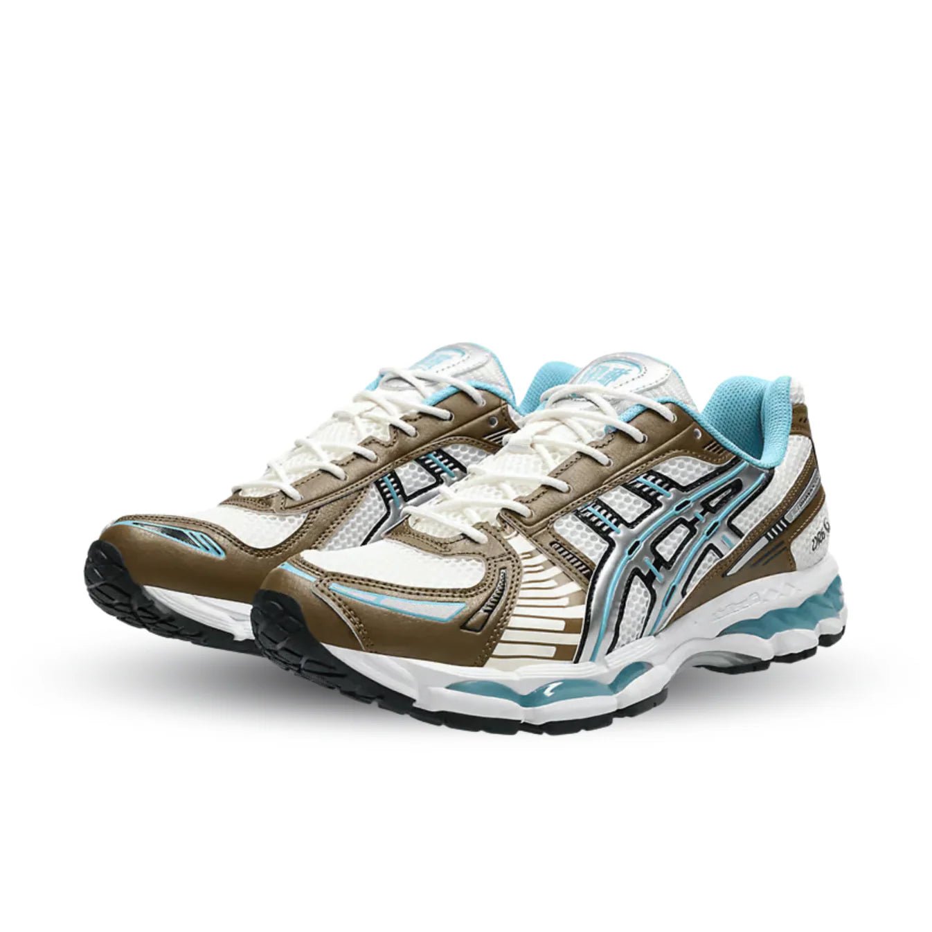 Asics gel - kayano 12.1 Brown blue - 1203A827 - 101 - Mentastore