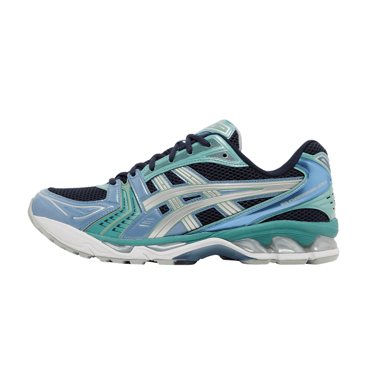 ASICS Gel-Kayano 14 Midnight Blue Pure Silver Aqua - 1201A019-402 - Mentastore
