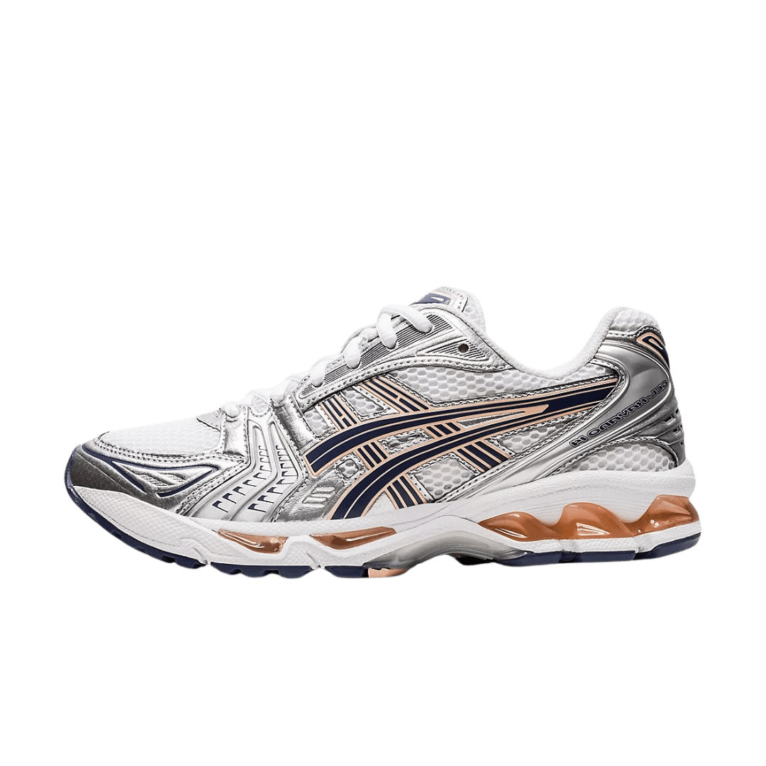 ASICS Gel-Kayano 14 White Thunder Blue (Women's) - 1202A056-103 - Mentastore
