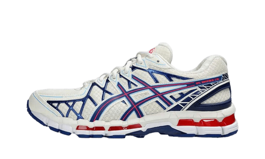 ASICS Gel - Kayano 20 Cream Blue Red - 1203A388-101 - Mentastore
