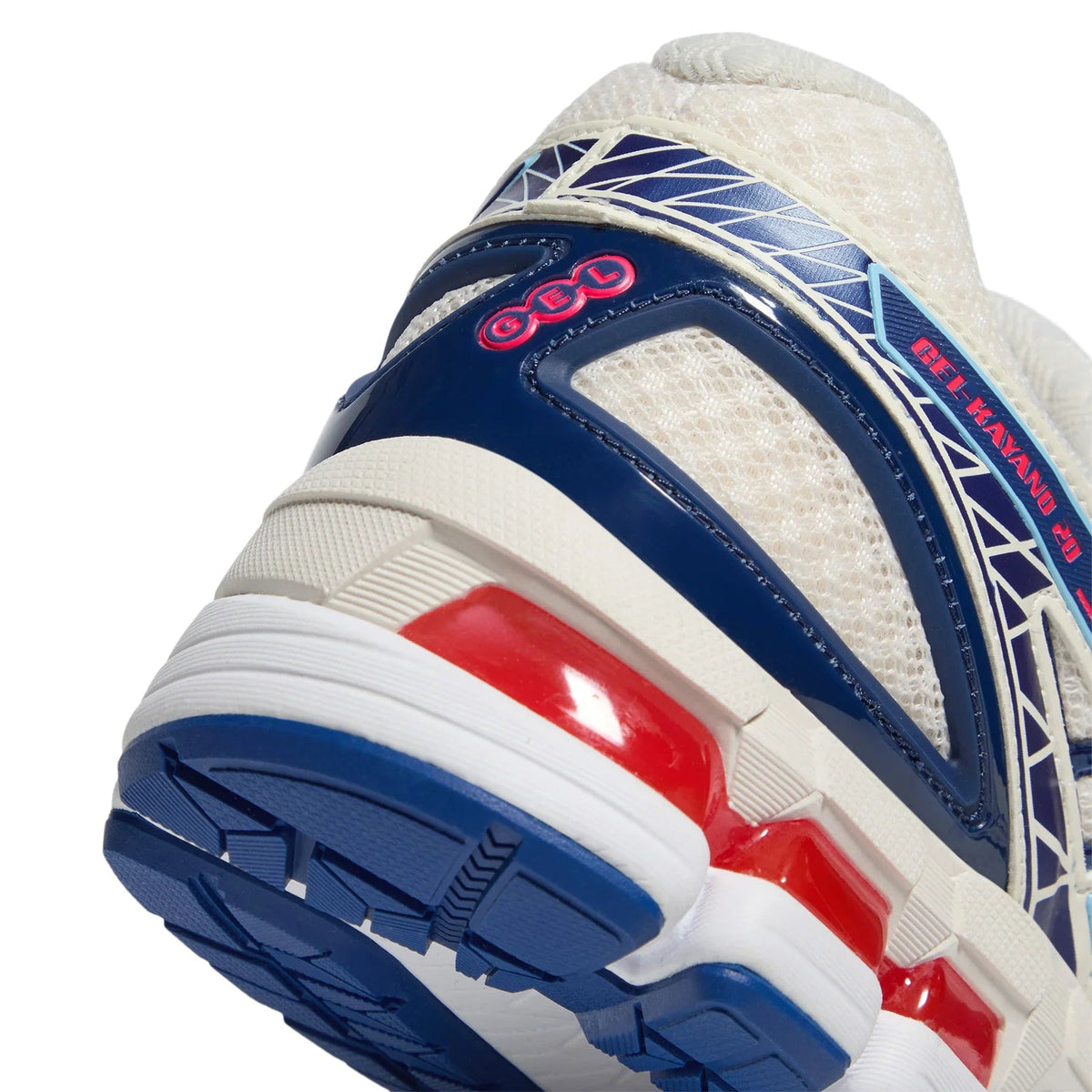 ASICS Gel - Kayano 20 Cream Blue Red - 1203A388-101 - Mentastore