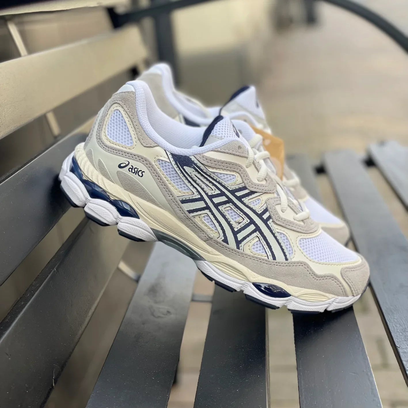 ASICS Gel - NYC White Grey Midnight - 1203A788-101 - Mentastore