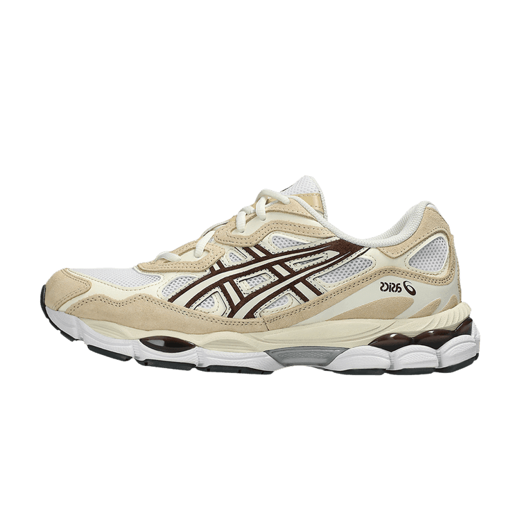 ASICS Gel-NYC White Roasted Coffee - 1203A383-117 - Mentastore