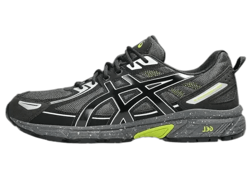 ASICS Gel-Venture 6 Obsidian Grey Black Lime - 1203A438-027 - Mentastore