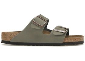 Birkenstock Arizona Birkibuc Stone (Women's) - 151211 - Mentastore