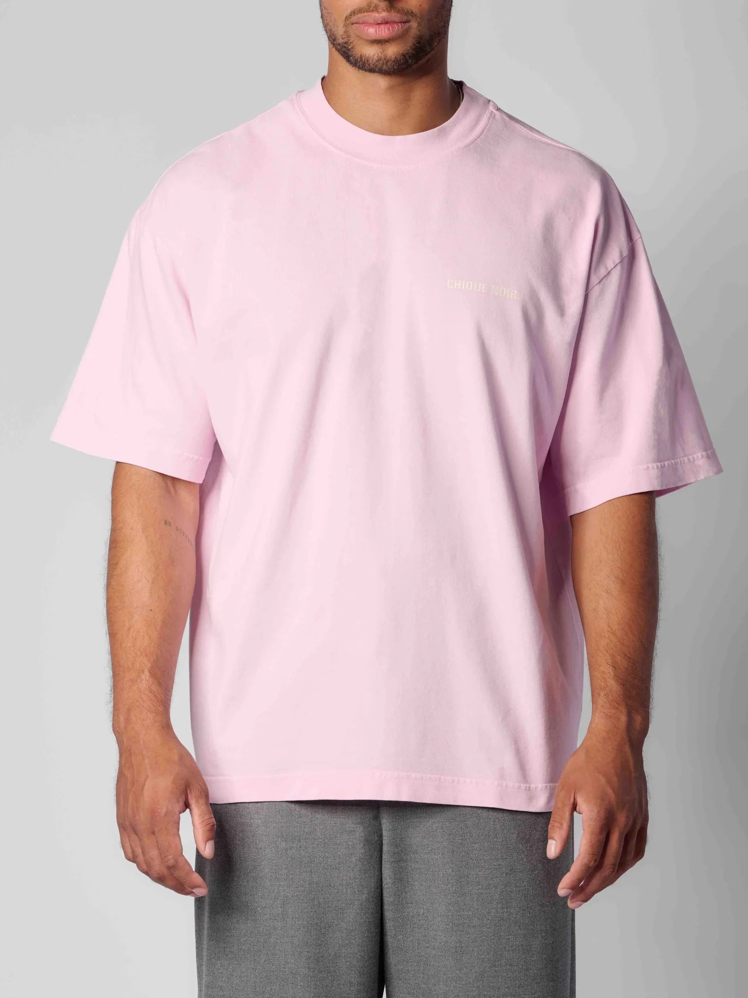 Chique Noir - HOT SUMMER TEE - PINK - Mentastore