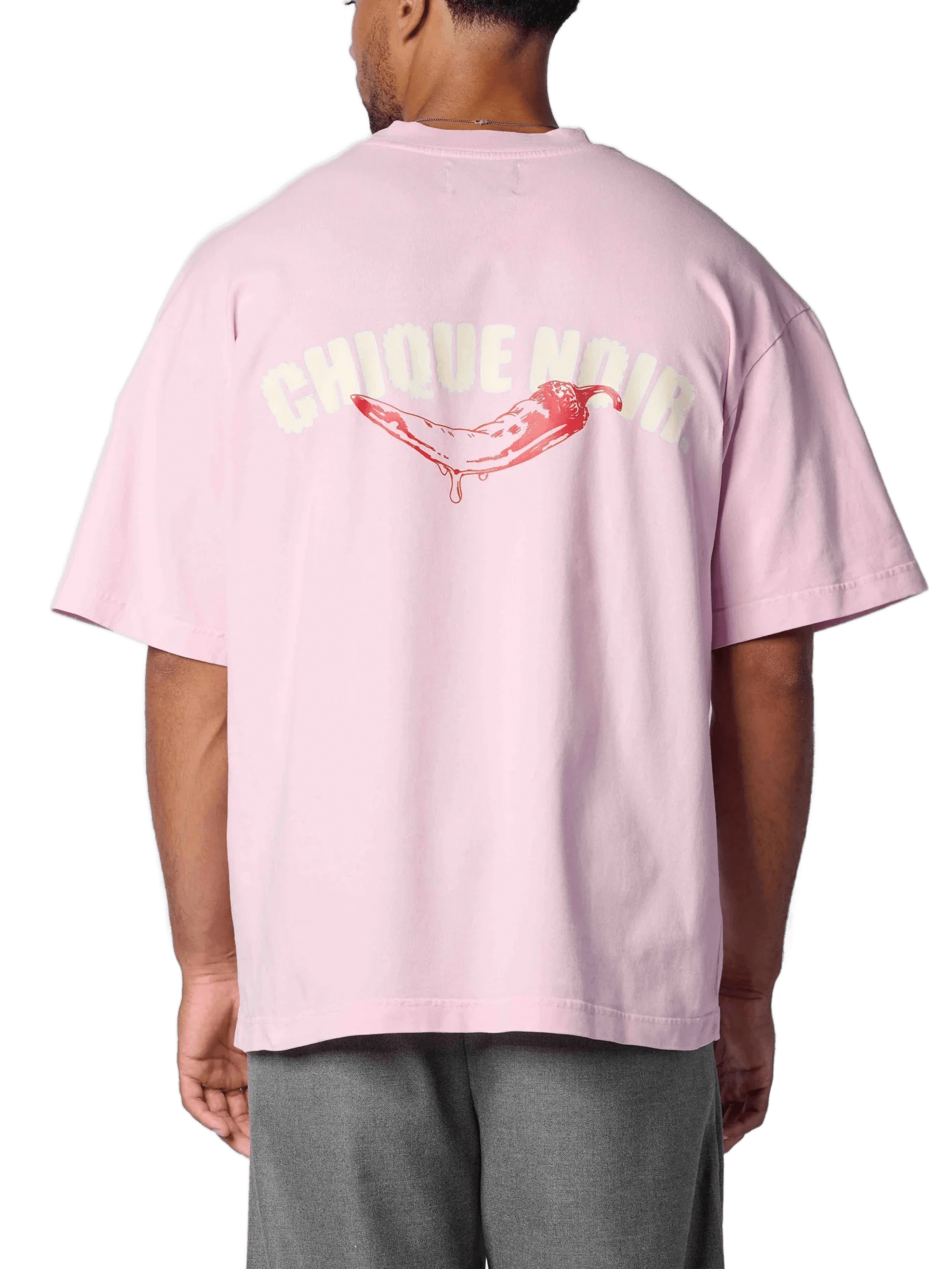 Chique Noir - HOT SUMMER TEE - PINK - - Mentastore