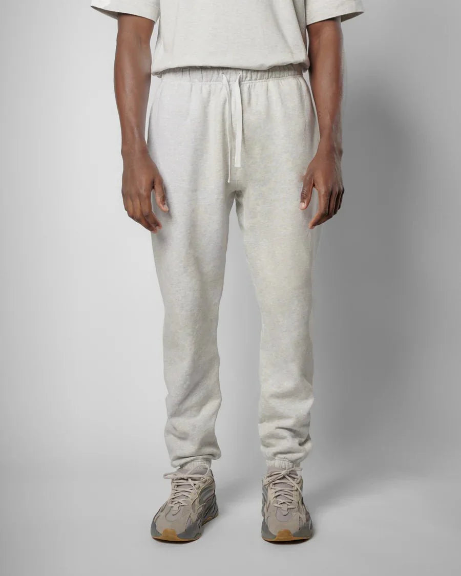 CHIQUE NOIR - SWEATPANTS - GREY MELANGE - Mentastore