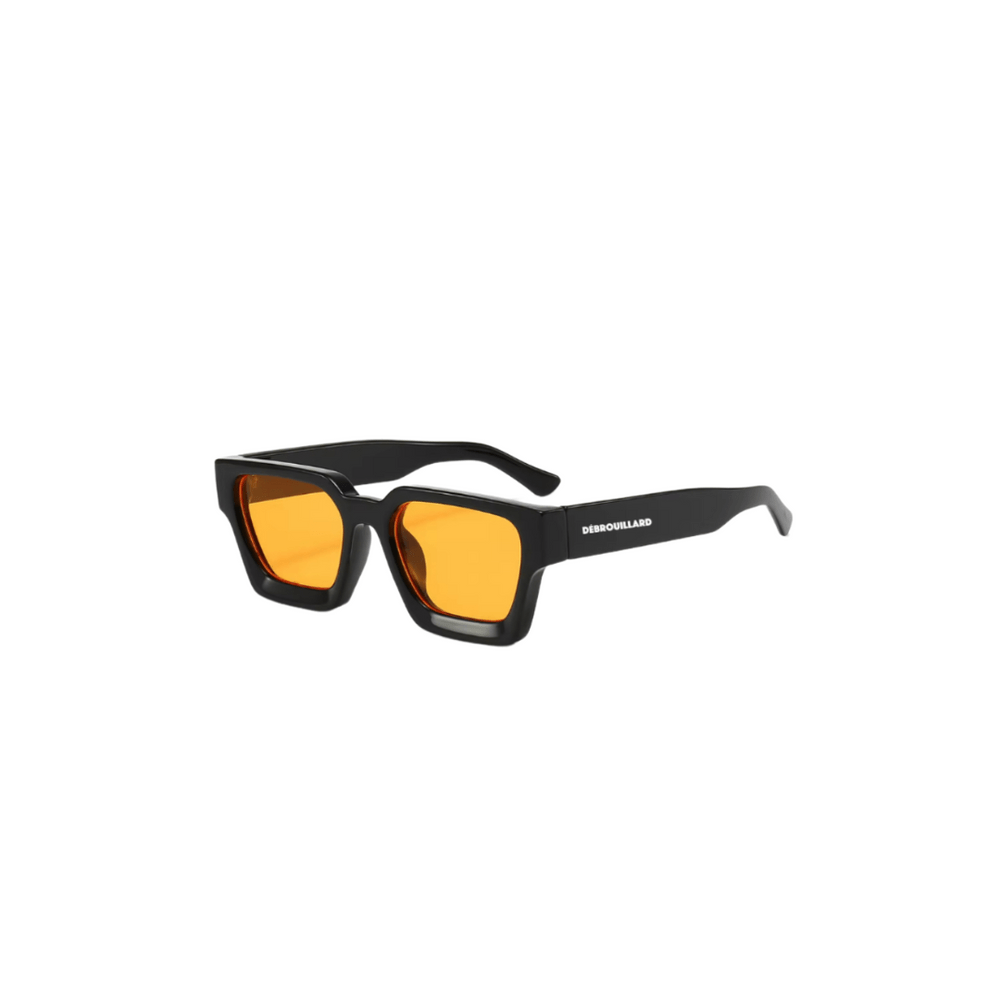 DÉBROUILLARD SUNGLASSES BLACK/ORANGE - Mentastore