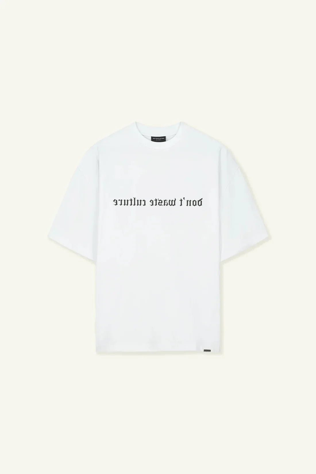 DON'T WASTE CULTURE - Hero | White - D11.1549white - Mentastore