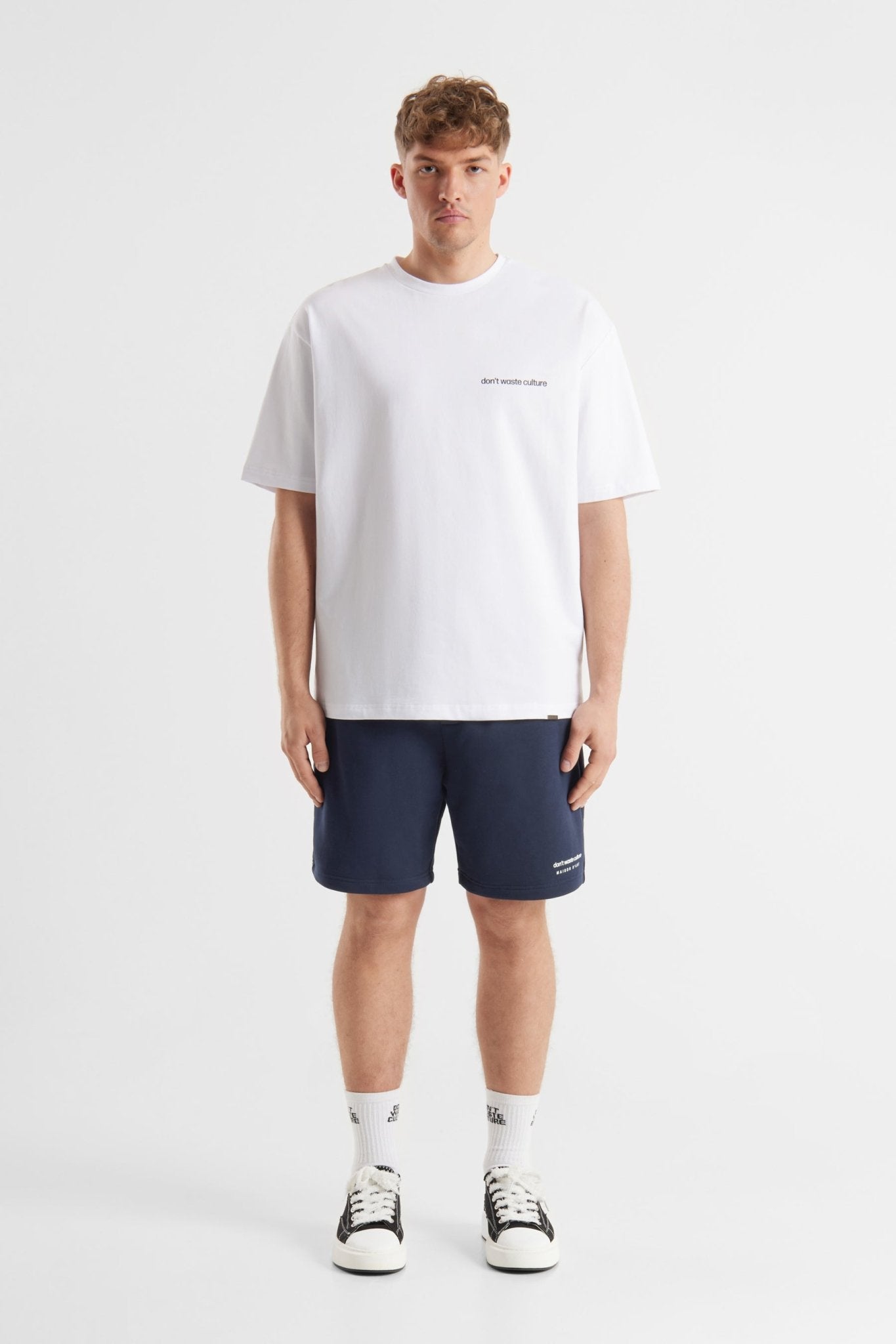 DON'T WASTE CULTURE Jerr | Navy Blue - D22.1595.navyblue - Mentastore