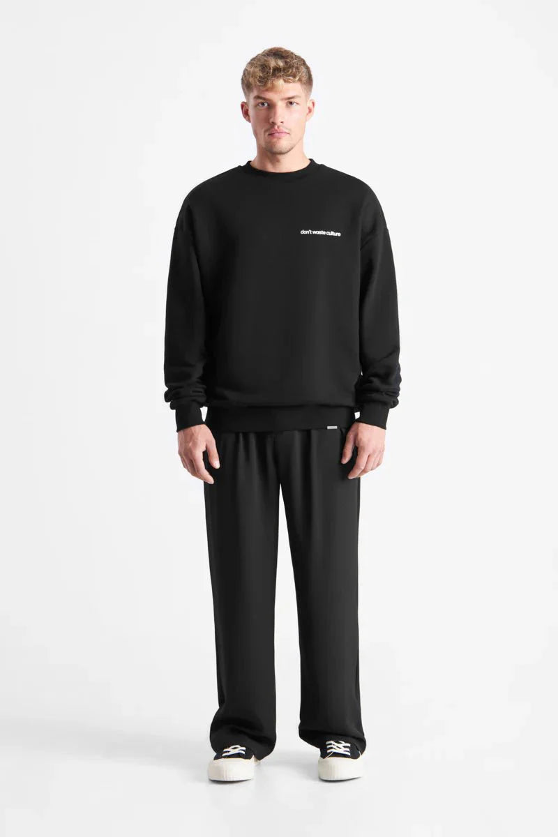 DON'T WASTE CULTURE - Matt | Black - D14.1315black - Mentastore