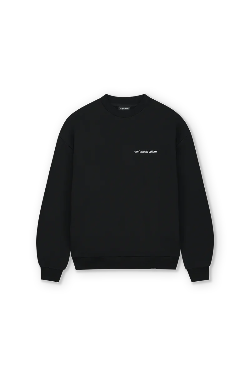 DON'T WASTE CULTURE - Matt | Black - D14.1315black - Mentastore