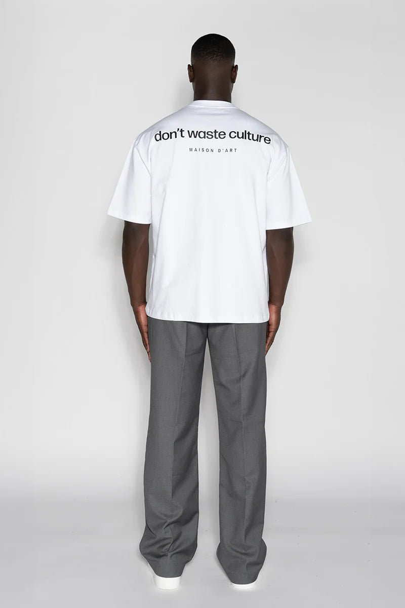 DON'T WASTE CULTURE - Cleo | White - D11.1489white - Mentastore