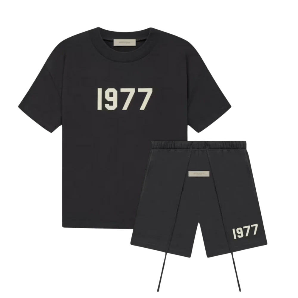 Fear of God Essentials 1977 Iron Summer Set - Fear - of - God - Essentials - 1977 - Iron - Summer - Set - Mentastore