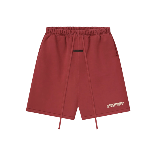 Fear of God Essentials 90's Crimson Summer Set - - Mentastore