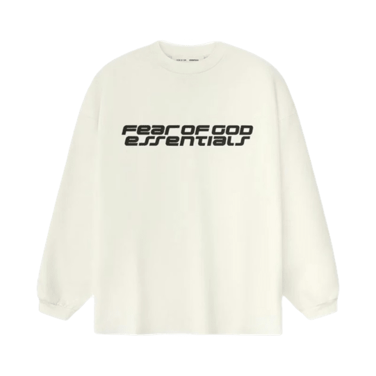 Fear of God Essentials 90's Long - sleeve Ivory - - Mentastore