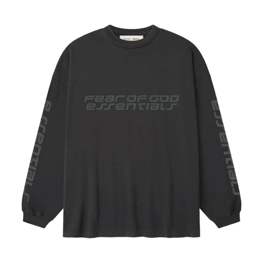 Fear of God Essentials 90's Long - sleeve Vintage Black - - Mentastore