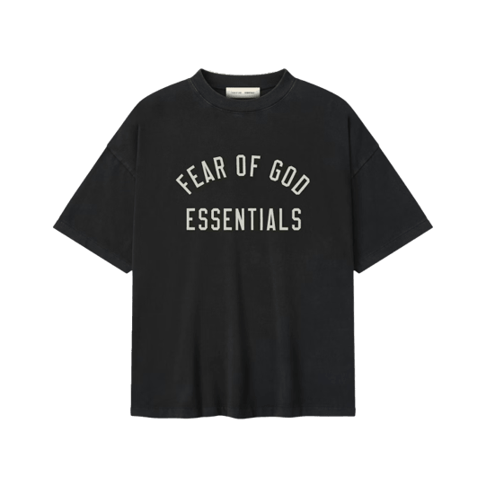 Fear of God Essentials 90's Tee Jet Black - - Mentastore