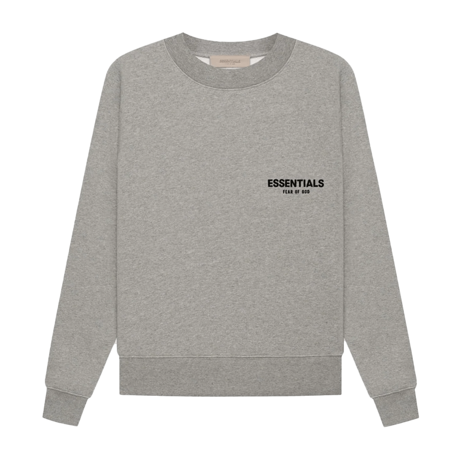 Fear of God Essentials Crewneck Dark Oatmeal - - Mentastore