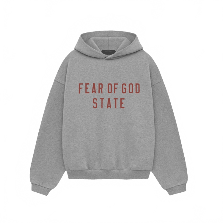 Fear of God Essentials Dark Heather Hoodie Kids - - Mentastore