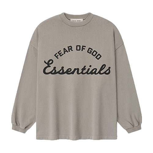 Fear of God Essentials Longsleeve Faded Seal Kids - - Mentastore