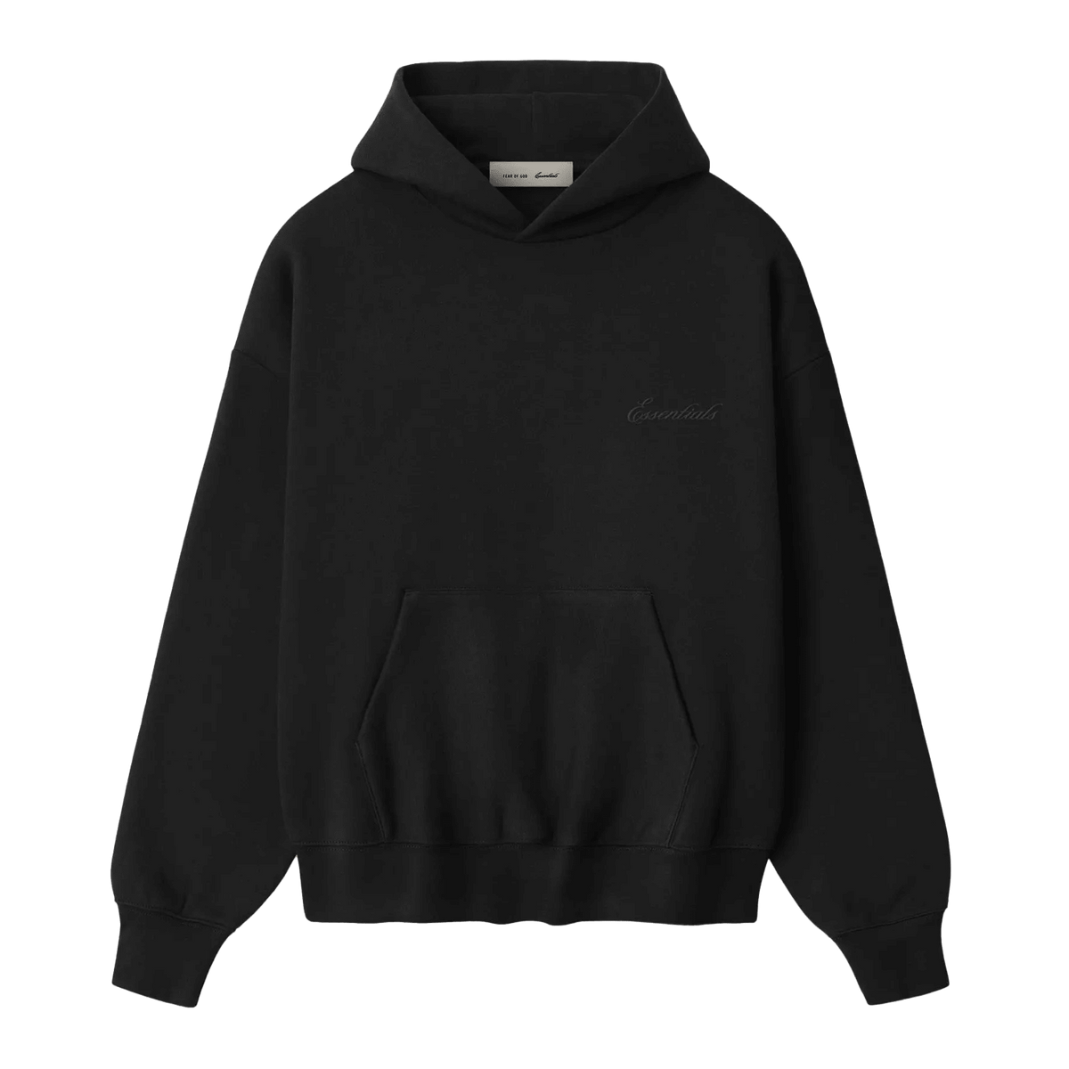 Fear of God Essentials Signature Vintage Black SS26 - - Mentastore