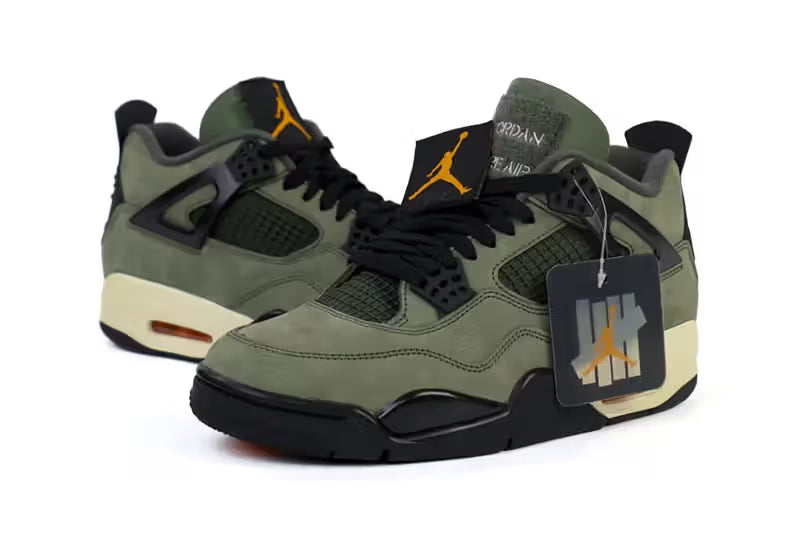 Jordan 4 Retro og SP undefeated (2025)