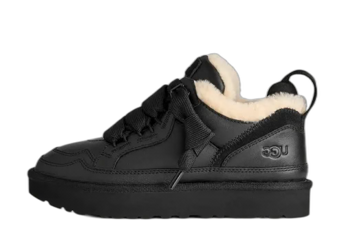 UGG Lowmel Leather Black (Women's)