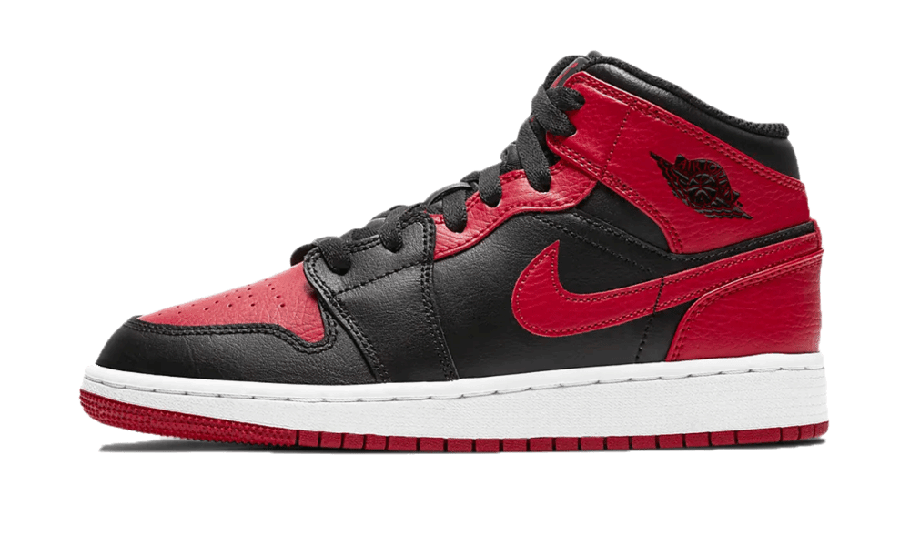 Jordan 1 Mid Banned - 554725 - 076 - Mentastore
