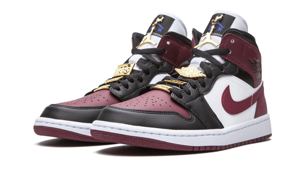 Jordan 1 Mid SE Black Dark Beetroot (W) - CZ4385 - 016 - Mentastore