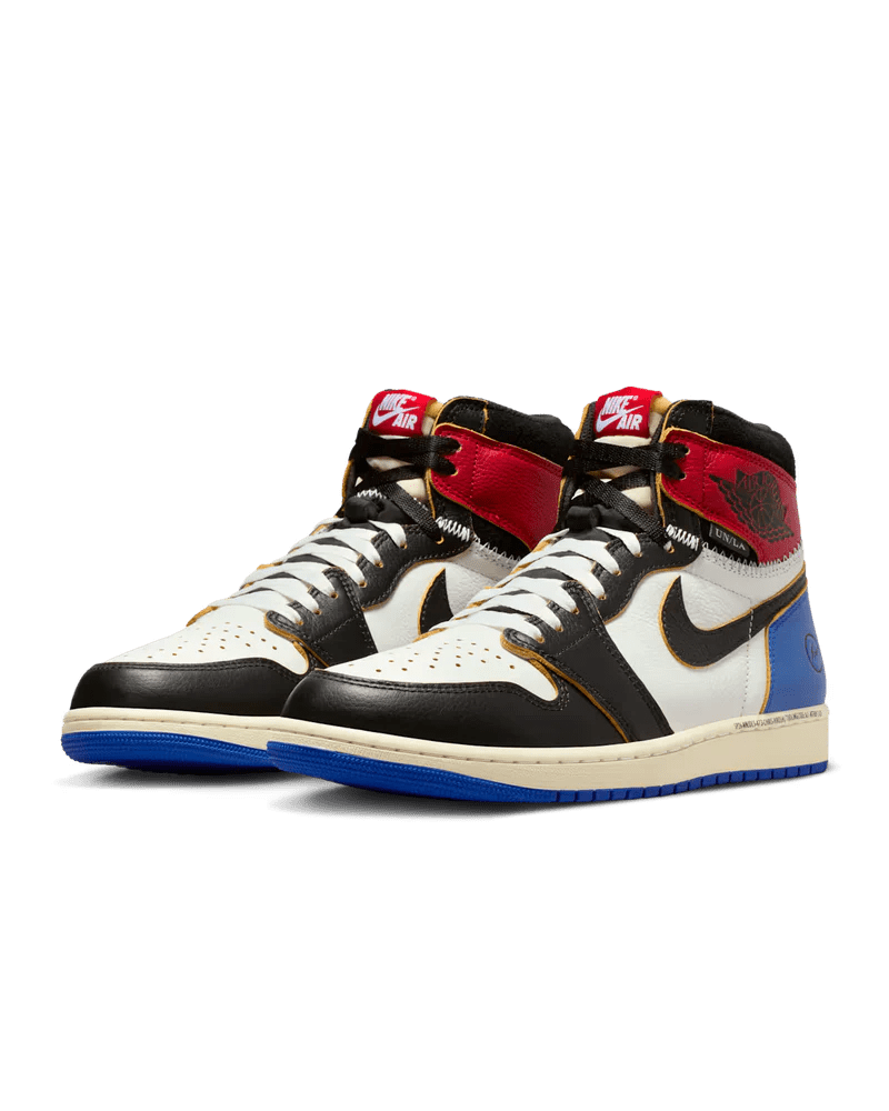 Jordan 1 Retro High OG SP Fragment x Union LA Varsity Red Sport Royal - IO7847-002 - Mentastore