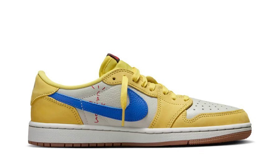 Jordan 1 Retro Low OG SP 'Travis Scott Canary' (W) - DZ4137-700 - Mentastore