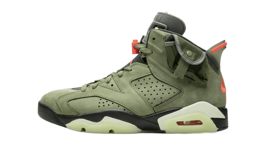 Jordan 6 Retro Travis Scott Medium Olive - CN1084-200 - Mentastore