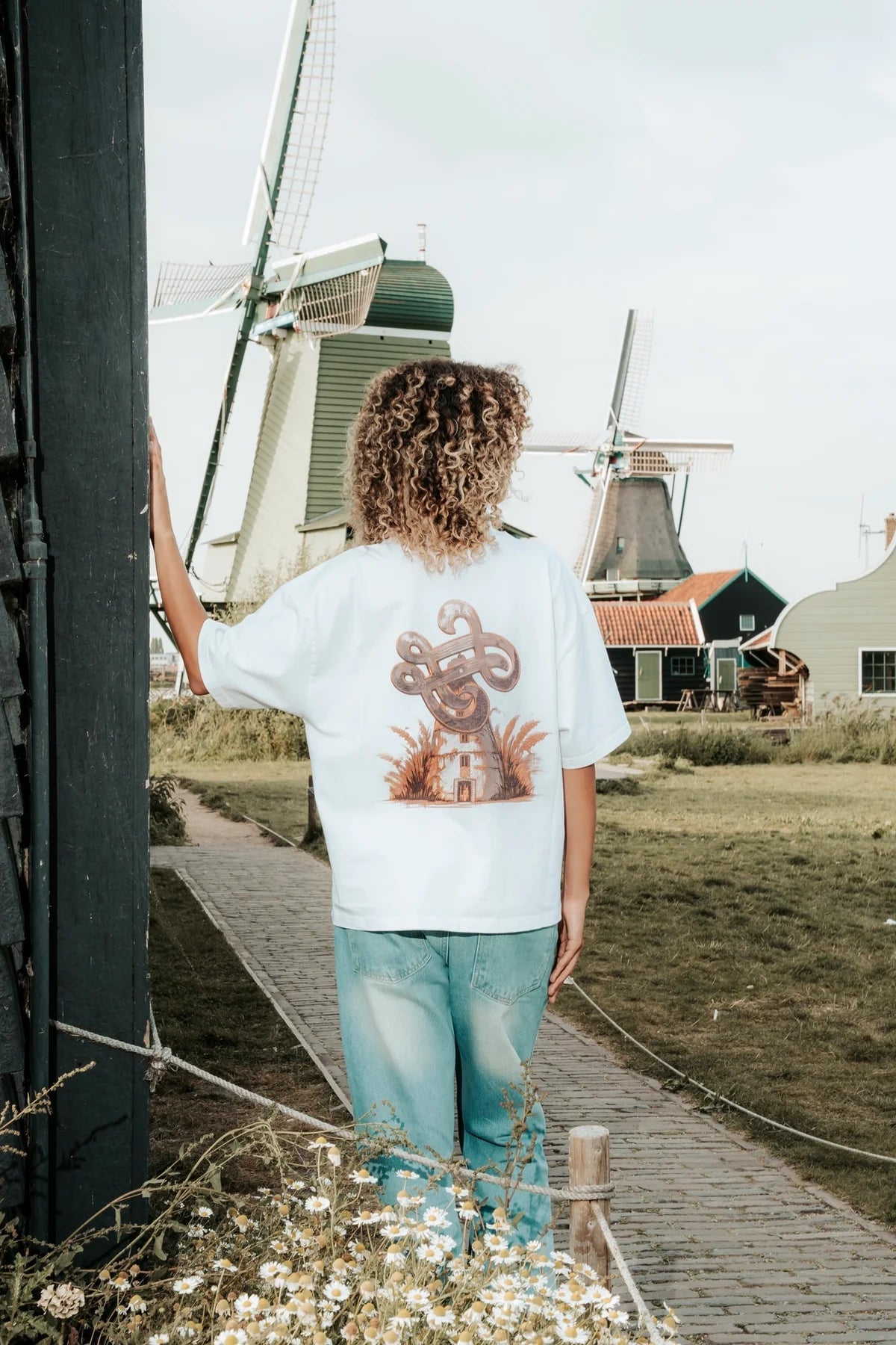 Lueuer - Windmill t-shirt - - Mentastore