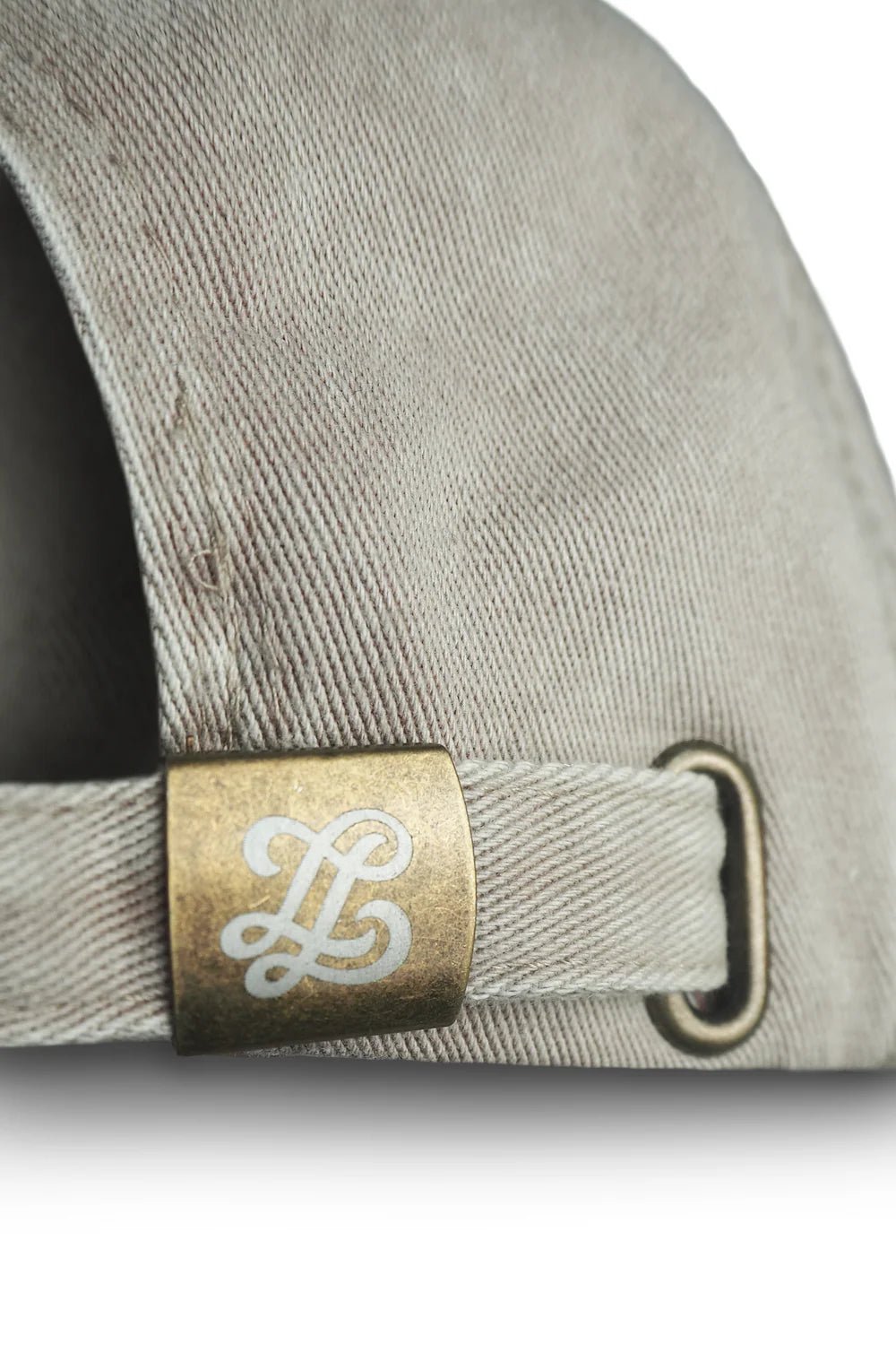 Lueur - Distressed Washed Beige Cap - - Mentastore