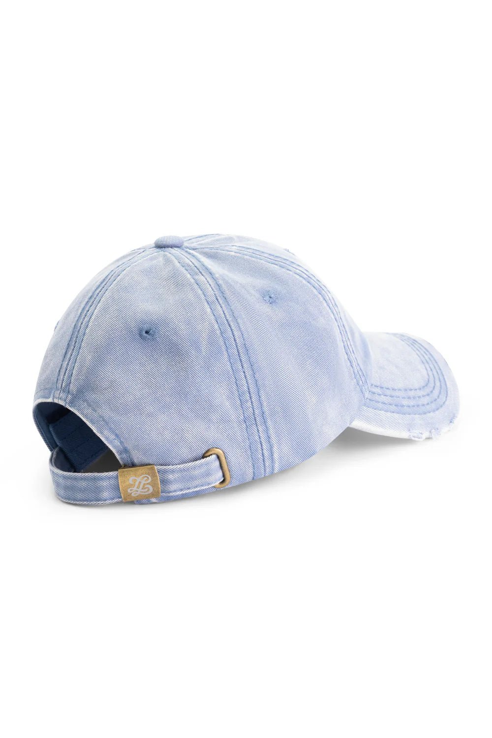 Lueur - Distressed Washed Blue Cap - - Mentastore