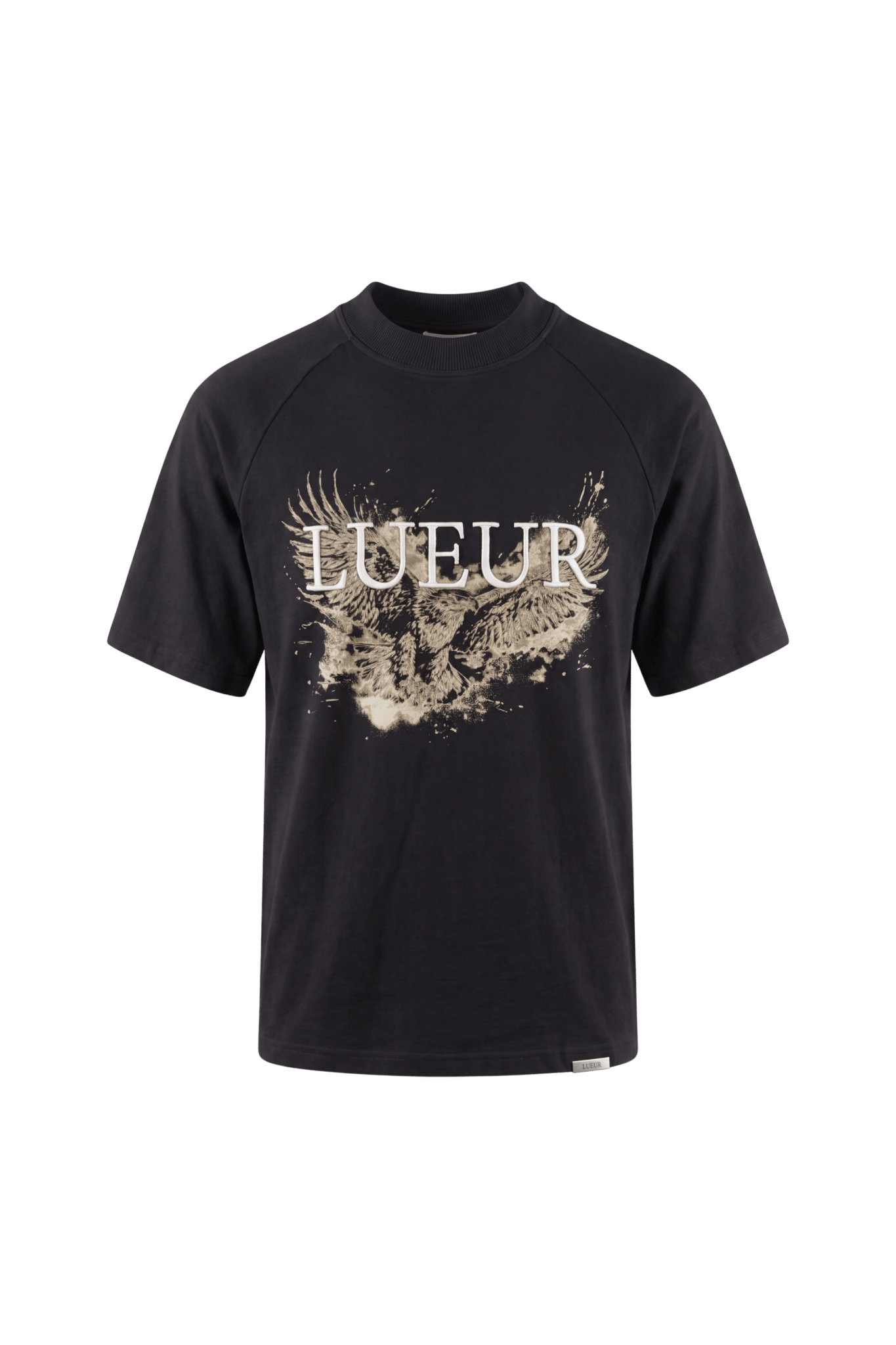 Lueur - Eagle Of Egypt Black Tee - - Mentastore